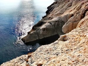Steindrache Ozean Natur-Retreat Susak
