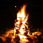 Wintersonnwende-Feuerzeremonie